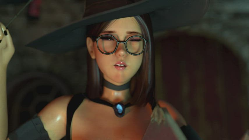 3D Animation Cartoon Fantasia Fantasy Futanari MILF teenie Porn GIF